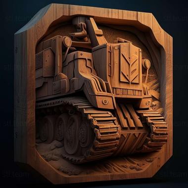 3D модель Игра Симулятор танкового механика (STL)